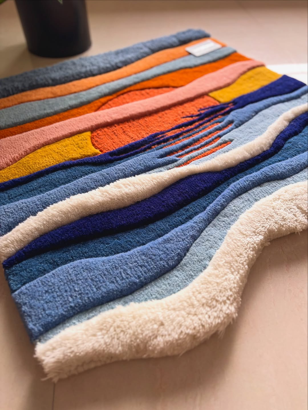 3D Sunset Custom Rug by Tuftplace