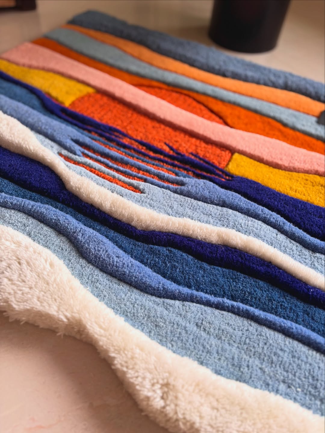 3D Sunset Custom Rug by Tuftplace