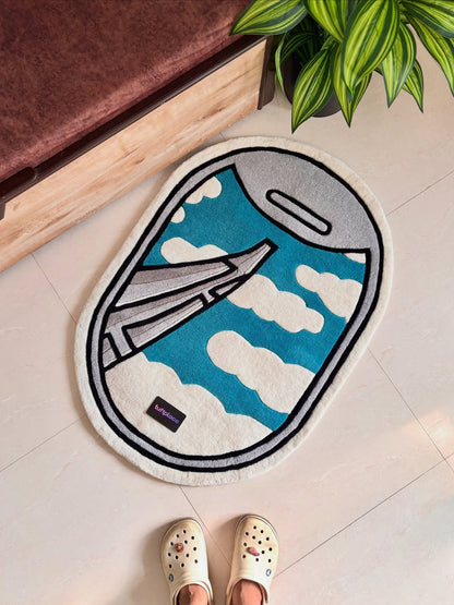 Airplane Window Custom Rug by Tuftplace