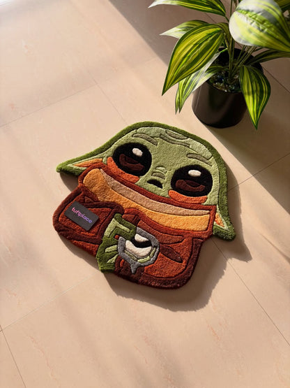 Impatient Baby-yo Custom Rug by Tuftplace
