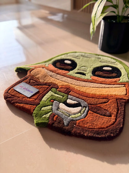 Impatient Baby-yo Custom Rug by Tuftplace