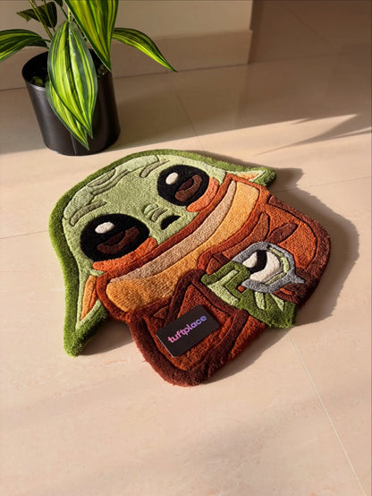 Impatient Baby-yo Custom Rug by Tuftplace