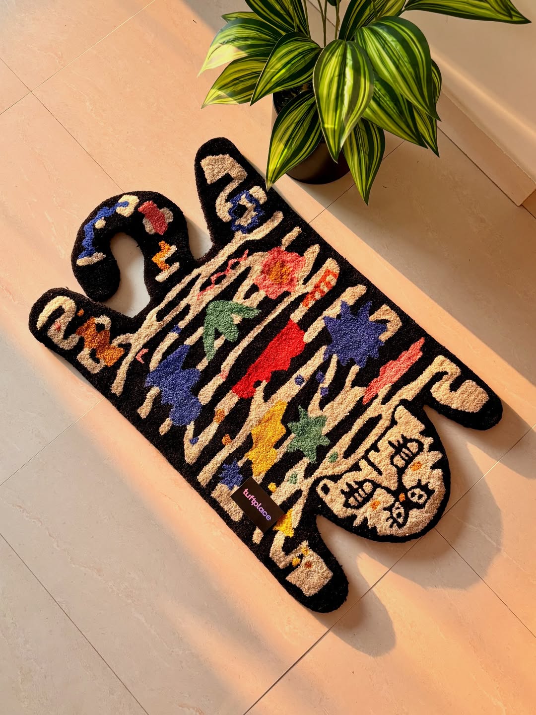 Tiger Artwork Custom Rug by Tuftplace