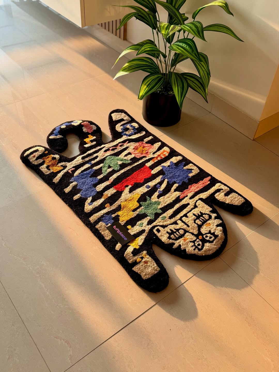 Tiger Artwork Custom Rug by Tuftplace