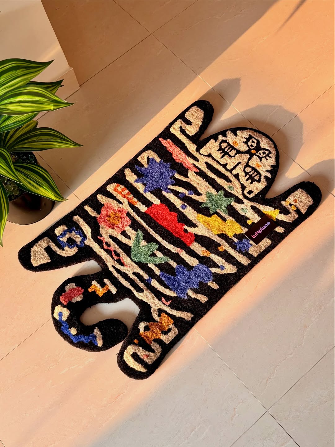 Tiger Artwork Custom Rug by Tuftplace