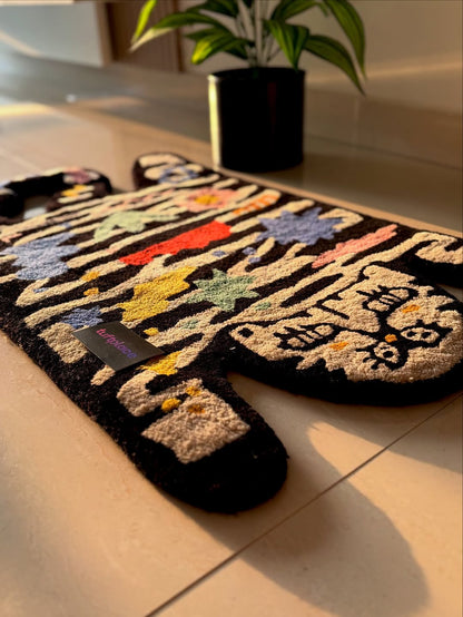 Tiger Artwork Custom Rug by Tuftplace