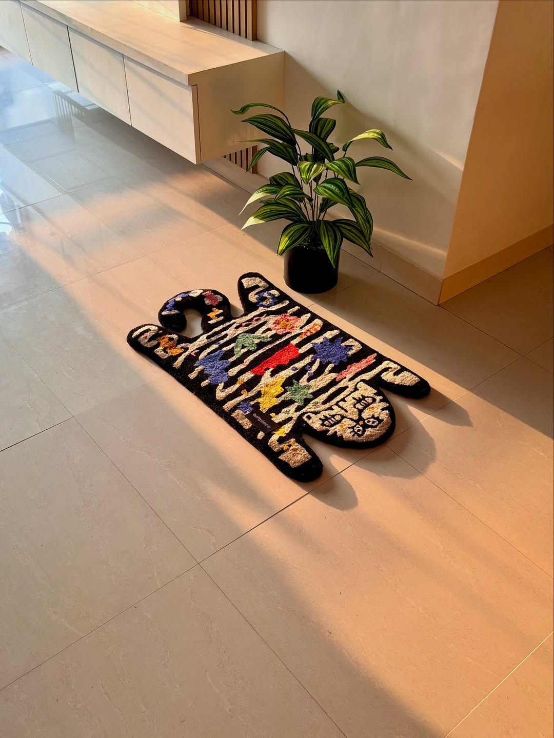 Tiger Artwork Custom Rug by Tuftplace