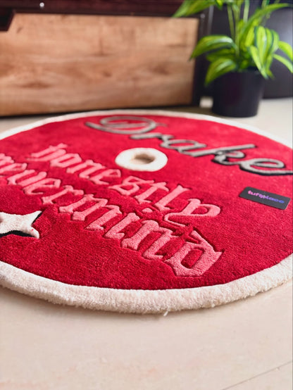Drake CD Custom Rug by Tuftplace