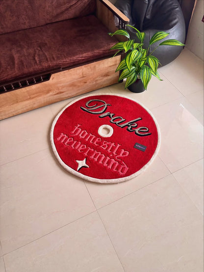 Drake CD Custom Rug by Tuftplace