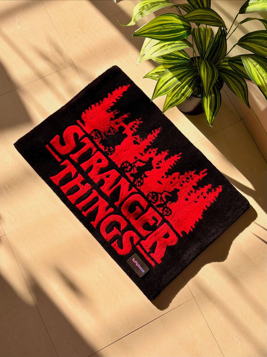 Stranger Things Art Custom Rug by Tuftplace