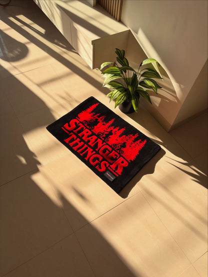 Stranger Things Art Custom Rug by Tuftplace