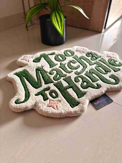 Too Matcha to Handle Custom Rug by Tuftplace
