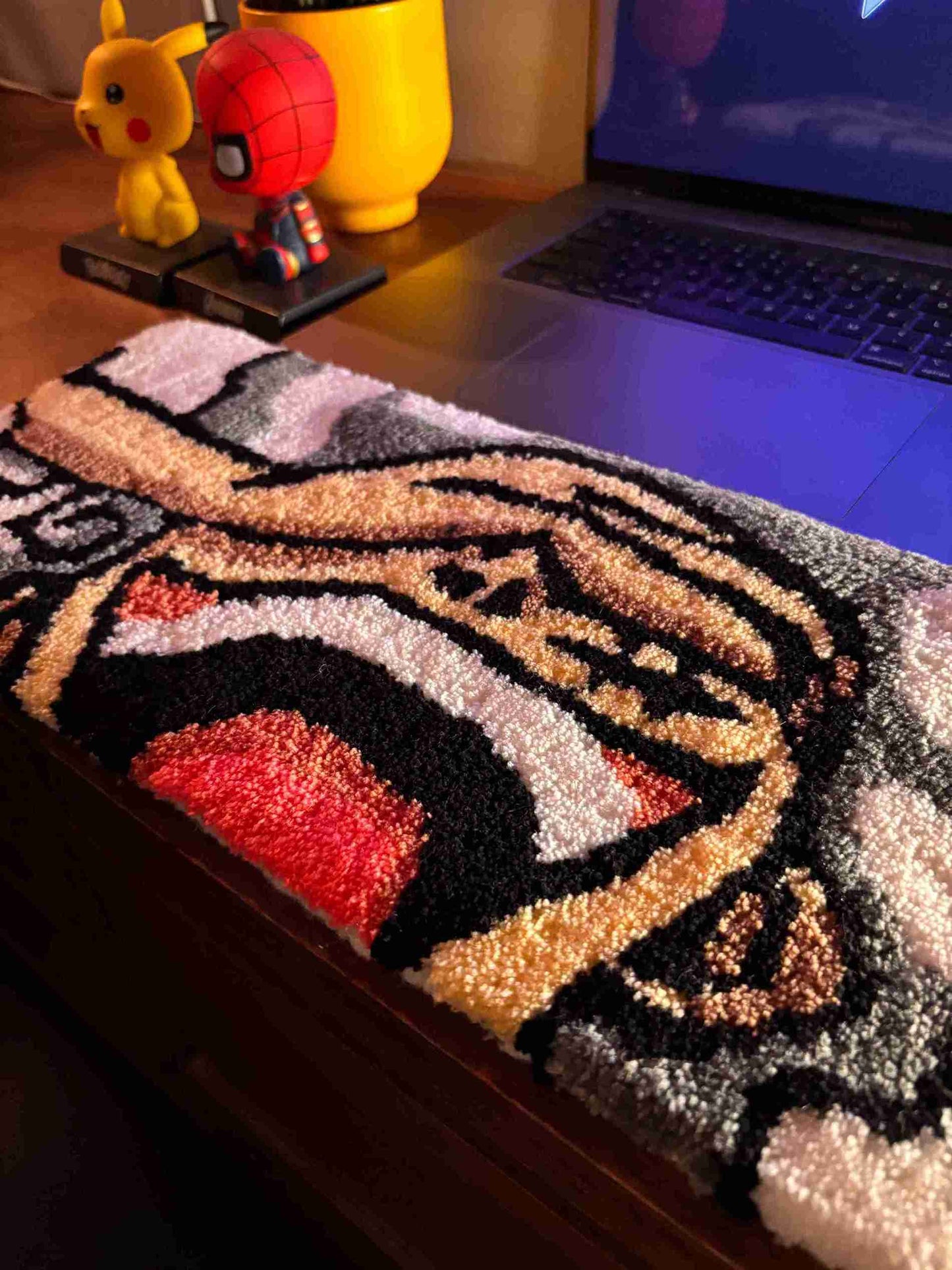 Luffy Anime Table Top & Keyboard Rug by Tuftplace