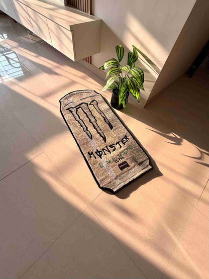 Monster Can Hand Tufted Custom Rug by Tuftplace