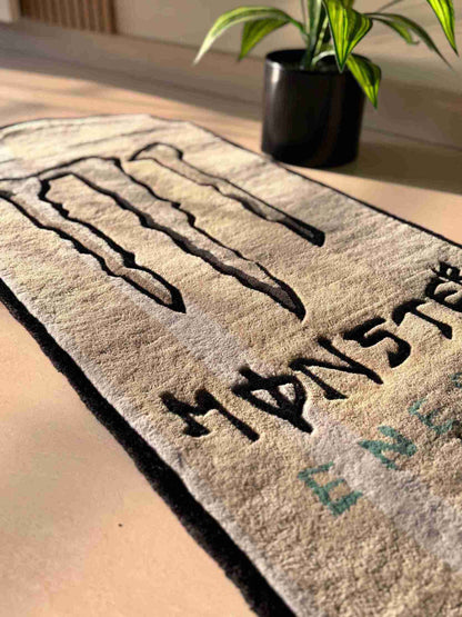 Monster Can Hand Tufted Custom Rug by Tuftplace
