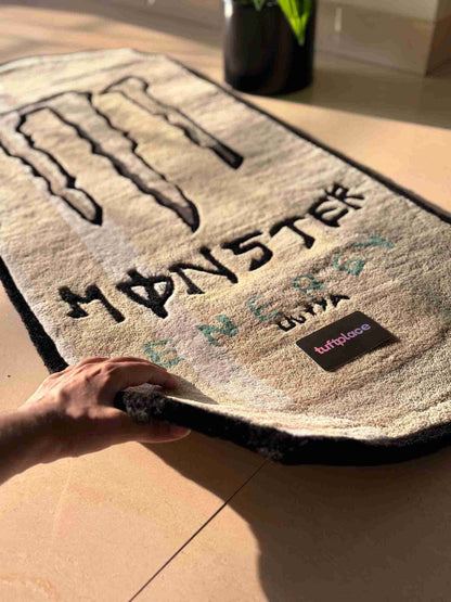 Monster Can Hand Tufted Custom Rug by Tuftplace
