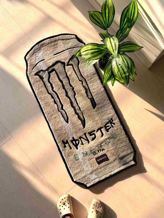 Monster Can Hand Tufted Custom Rug by Tuftplace
