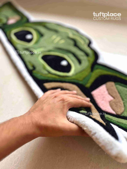 (SALE) Peeking BabyYo Custom Rug by Tuftplace